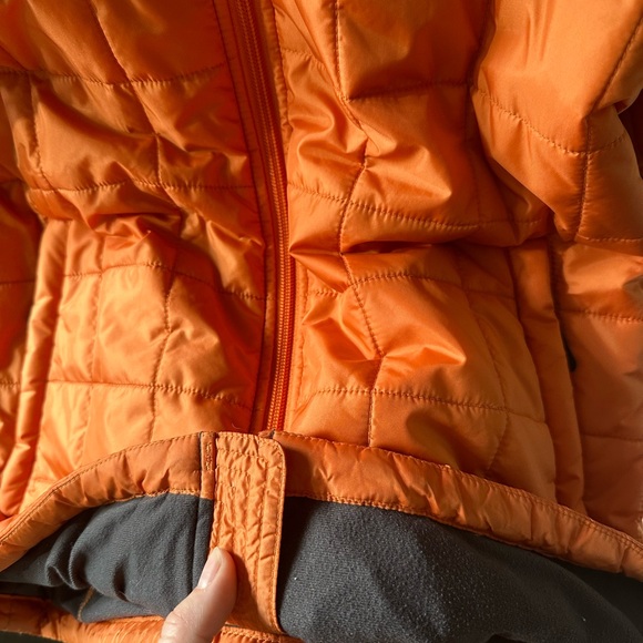 L.L. Bean Quilted Jacket Puffer Orange - Picture 7 of 8